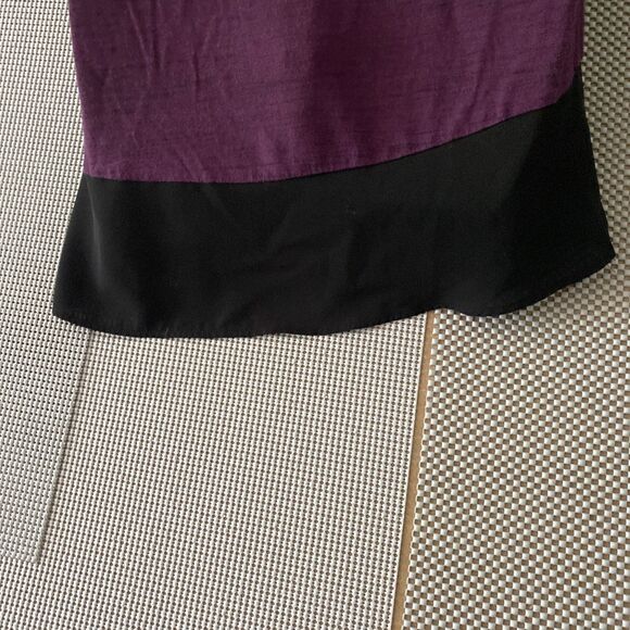 Maurice’s Womens Tunic Top Size Medium‎ Maroon/Black - Picture 5 of 7